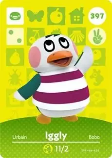 Cartes Animal Crossing : Série 4 - Urbain