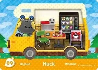 Animal Crossing Cards: New leaf - Welcome Amiibo - Huck