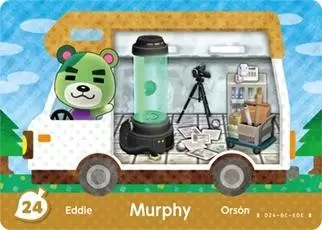 Animal Crossing Cards: New leaf - Welcome Amiibo - Murphy
