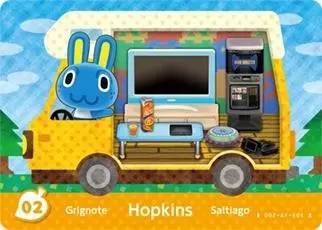 Animal Crossing Cards: New leaf - Welcome Amiibo - Hopkins