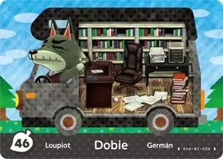Animal Crossing Cards: New leaf - Welcome Amiibo - Dobie