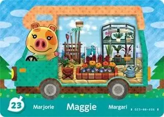 Animal Crossing Cards: New leaf - Welcome Amiibo - Maggie