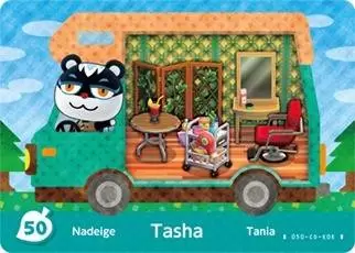 Animal Crossing Cards: New leaf - Welcome Amiibo - Tasha