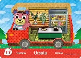 Animal Crossing Cards: New leaf - Welcome Amiibo - Ursala