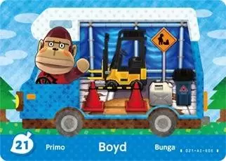 Animal Crossing Cards: New leaf - Welcome Amiibo - Boyd