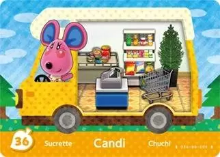 Cartes Animal Crossing : New leaf - Welcome Amiibo - Sucrette