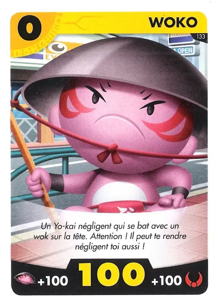 Cartes Yo-Kai Watch - Woko