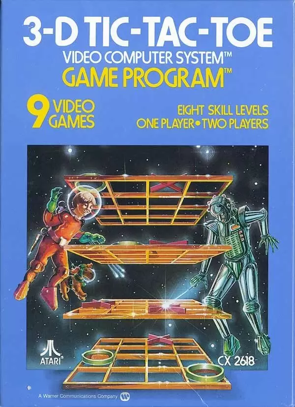 Atari 2600 - 3D Tic-Tac-Toe
