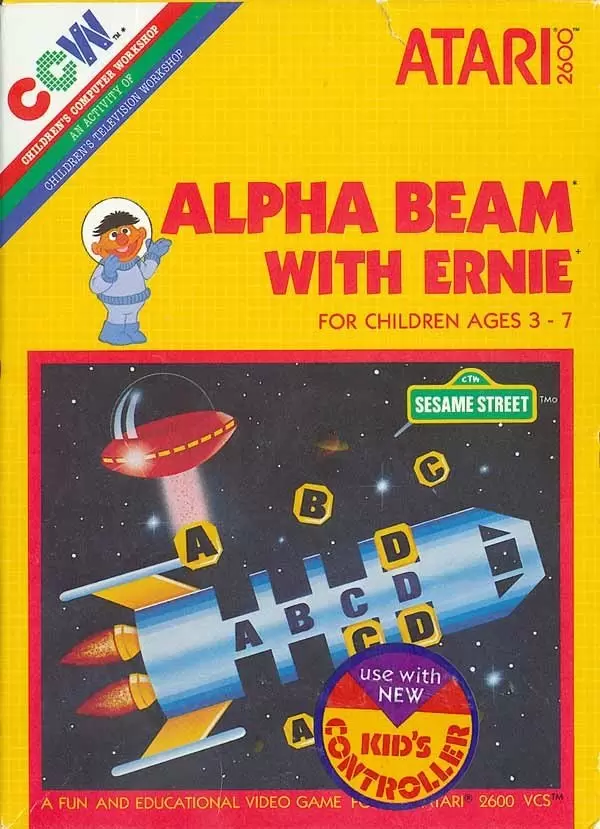 Atari 2600 - Alpha Beam with Ernie