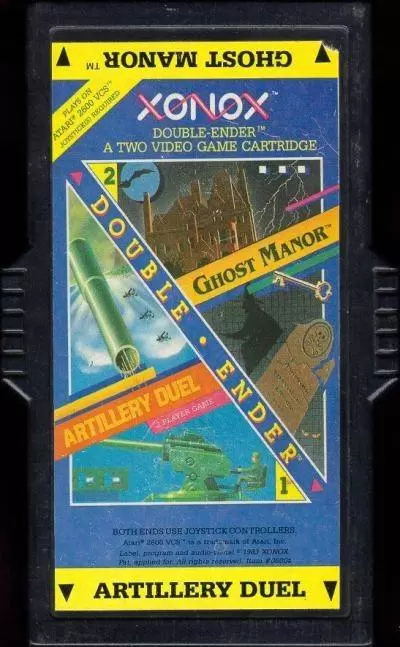 Atari 2600 - Artillery Duel/Ghost Manor