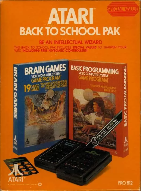 Atari 2600 - Back To School Pak