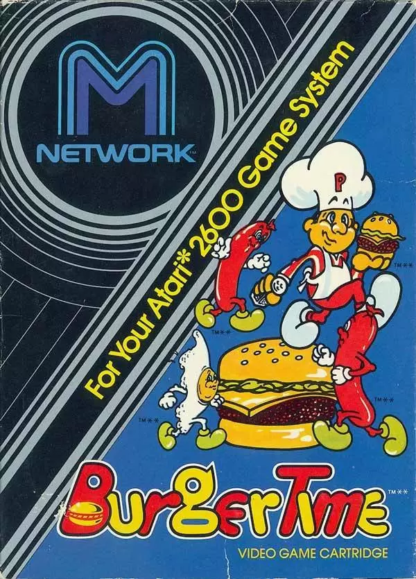 Atari 2600 - Burgertime