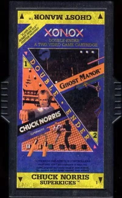 Atari 2600 - Chuck Norris Superkicks/Ghost Manor