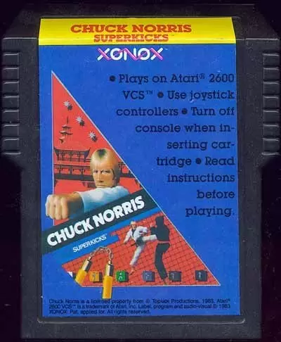 Atari 2600 - Chuck Norris Superkicks