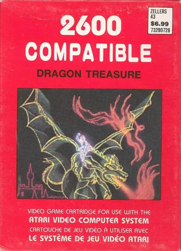 Atari 2600 - Dragon Treasure