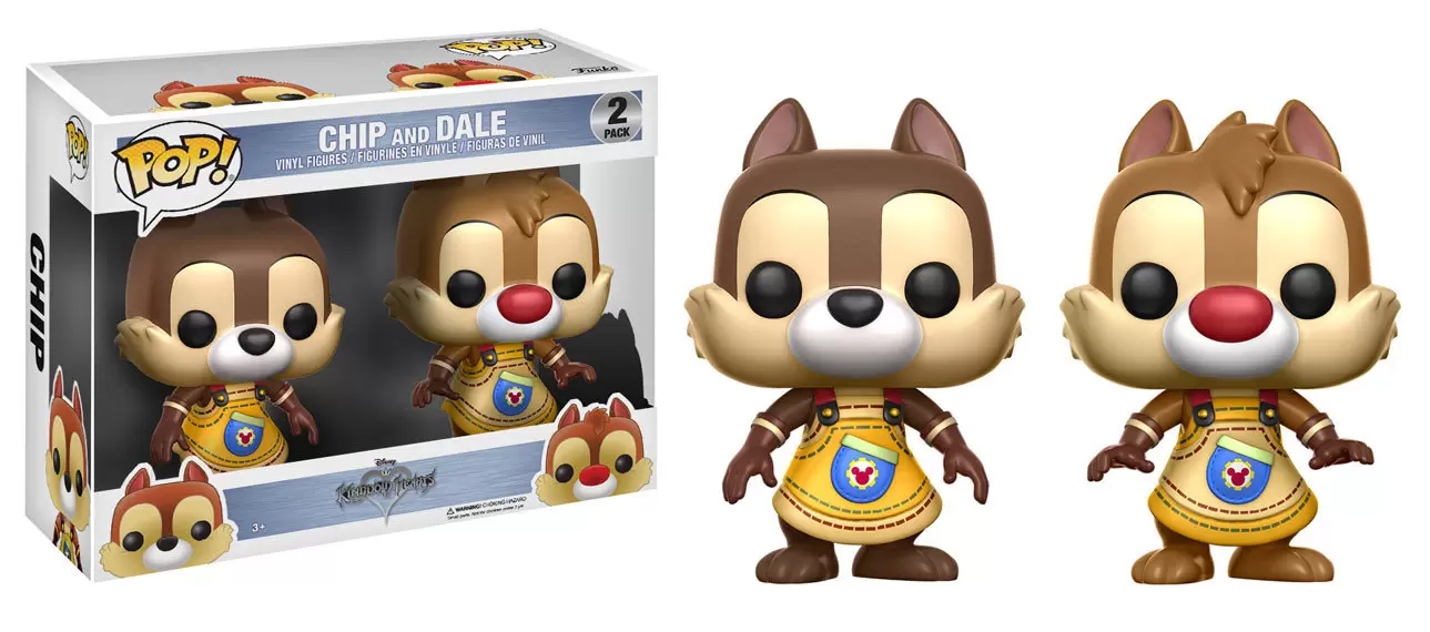 POP! Disney - Kingdom Hearts - Chip And Dale 2 Pack