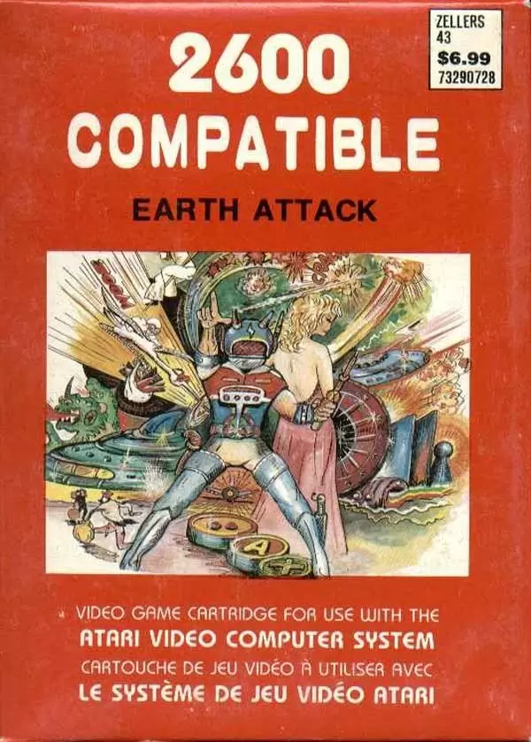 Atari 2600 - Earth Attack