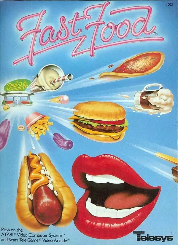 Atari 2600 - Fast Food
