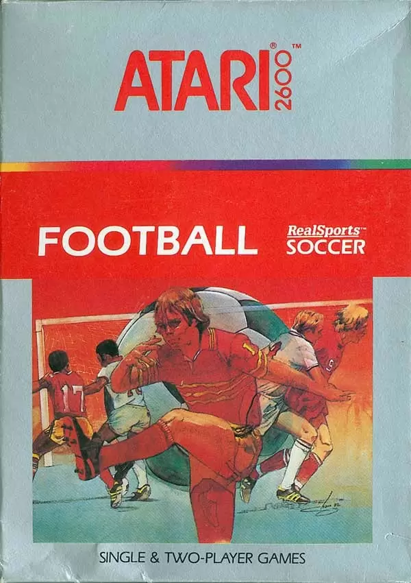 Atari 2600 - Football - Realsports Soccer