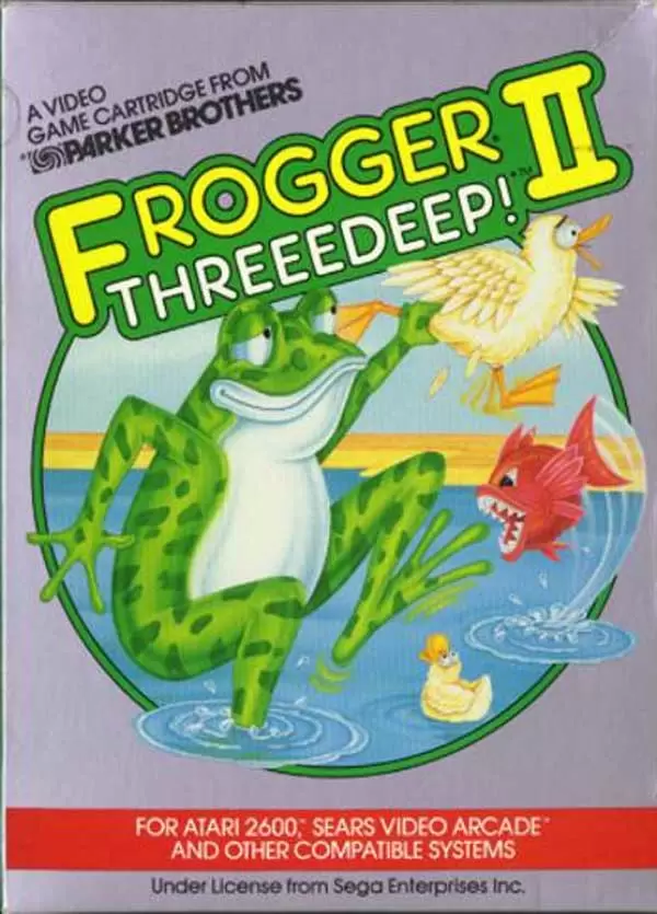 Atari 2600 - Frogger II: Threeedeep!