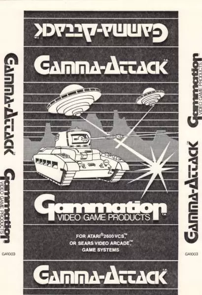Atari 2600 - Gamma-Attack