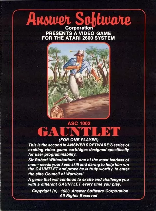 Atari 2600 - Gauntlet