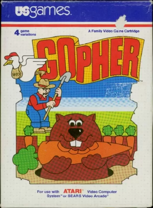 Atari 2600 - Gopher