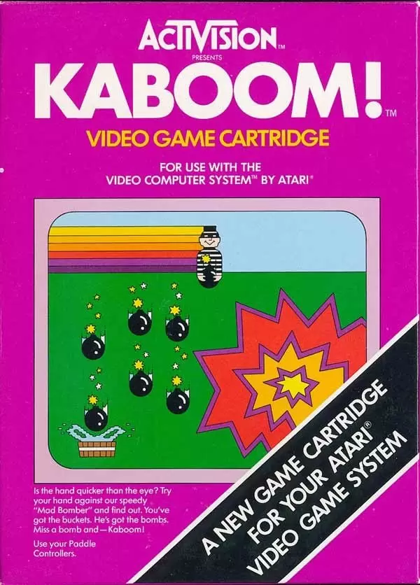 Atari 2600 - Kaboom!