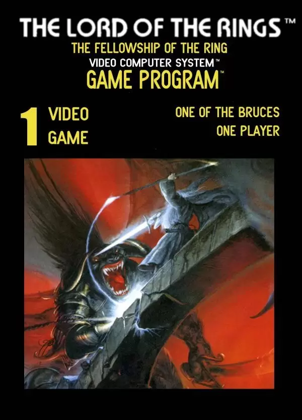 Atari 2600 - Lord of the Rings : Fellowship of the Ring