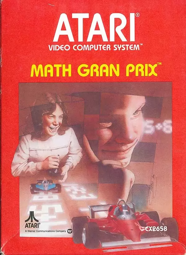 Atari 2600 - Math Gran Prix
