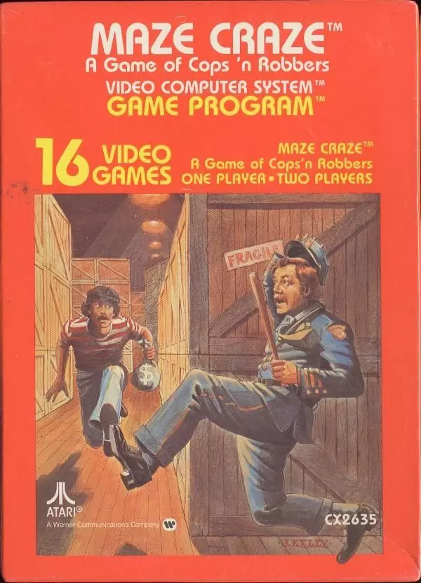 Atari 2600 - Maze Craze: A Game of Cops and Robbers