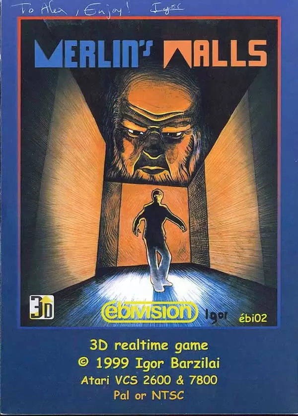 Atari 2600 - Merlin\'s Walls