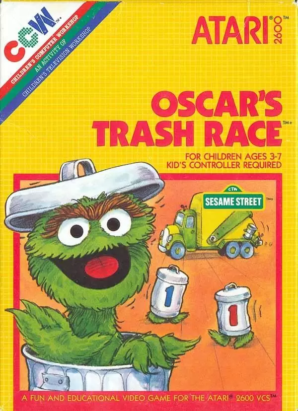 Atari 2600 - Oscar\'s Trash Race