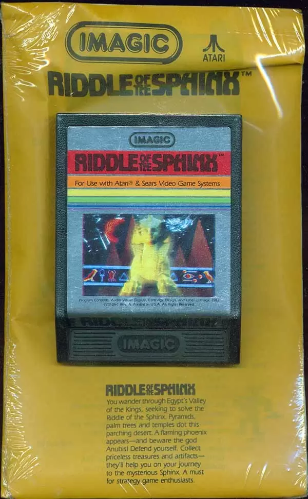 Atari 2600 - Riddle of the Sphinx