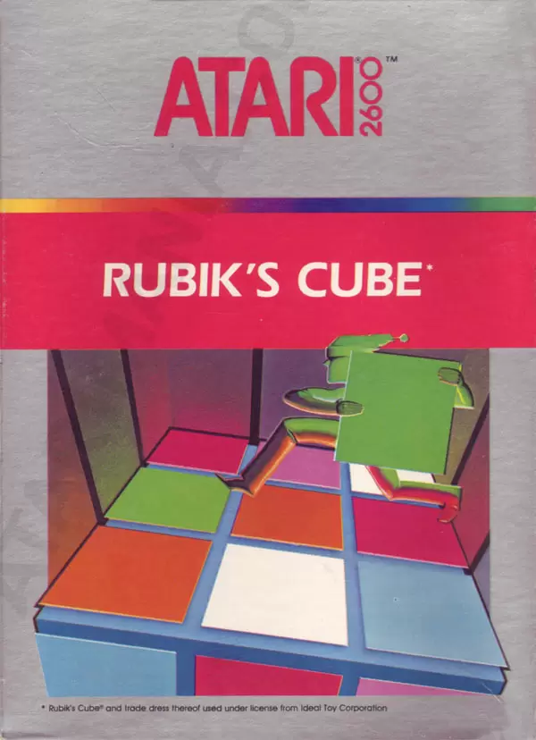 Atari 2600 - Rubik\'s Cube