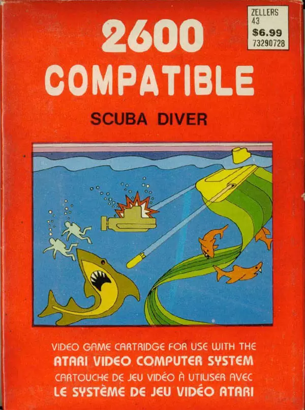 Atari 2600 - Scuba Diver
