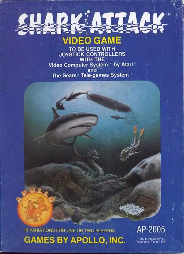 Atari 2600 - Shark Attack
