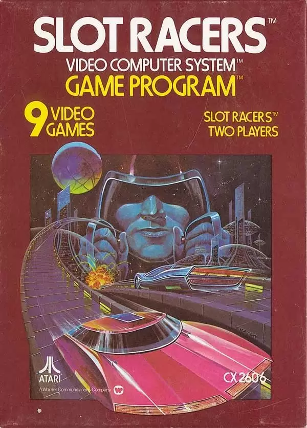 Atari 2600 - Slot Racers