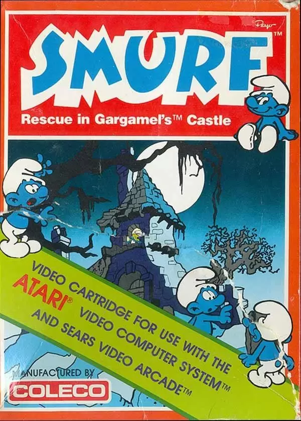 Atari 2600 - Smurfs: Rescue in Gargamel\'s Castle