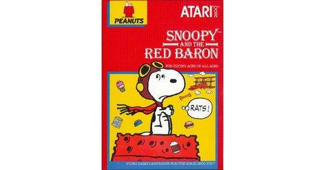 snoopy and the red baron atari