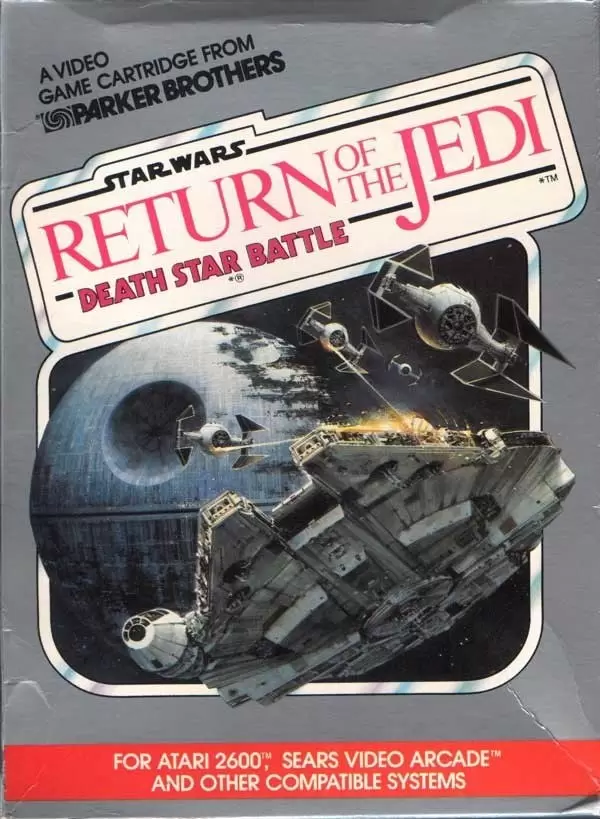 Atari 2600 - Star Wars : Return Of The Jedi - Death Star Battle