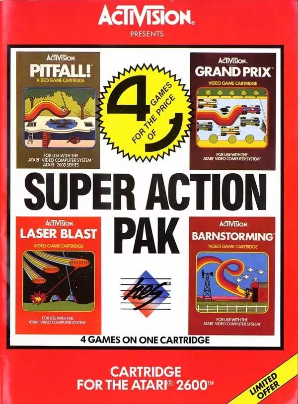 Atari 2600 - Super Action Pak