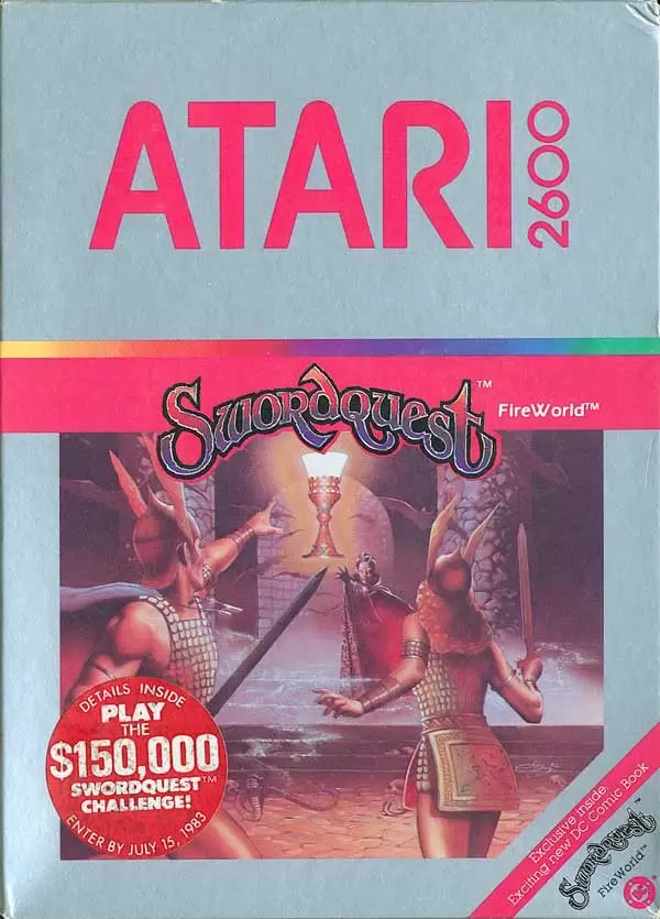 Atari 2600 - Swordquest: Fireworld