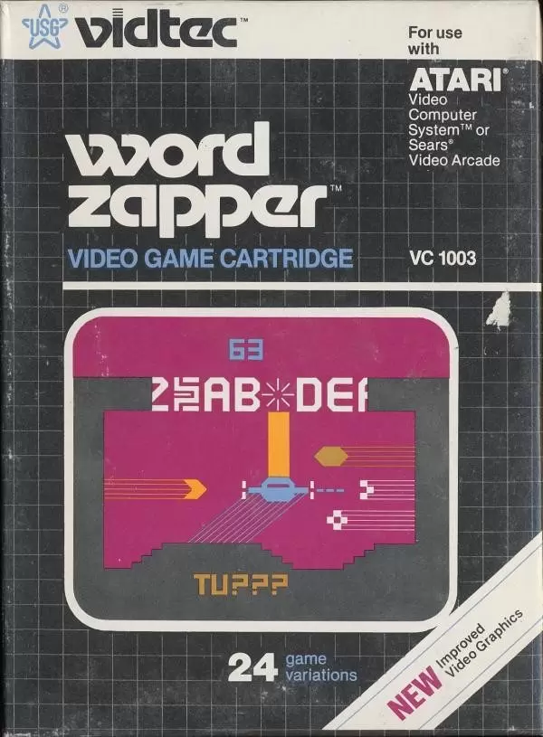 Atari 2600 - Word Zapper