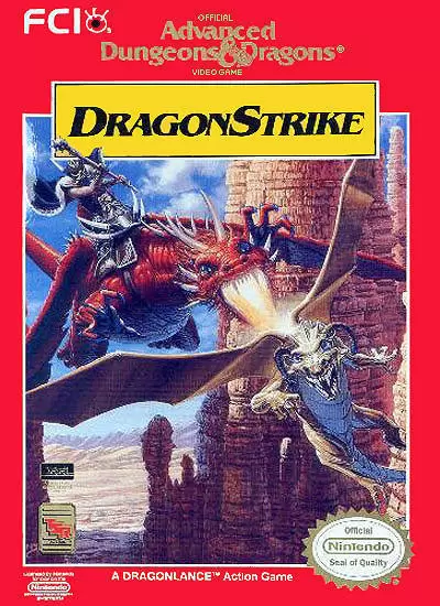 Jeux Nintendo NES - Advanced Dungeons & Dragons - DragonStrike