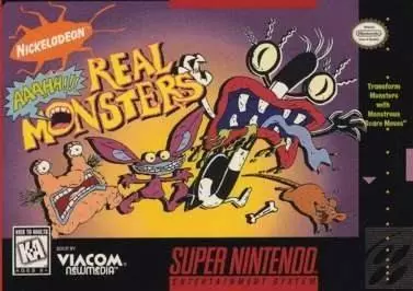 Super Famicom Games - AAAHH!!! Real Monsters