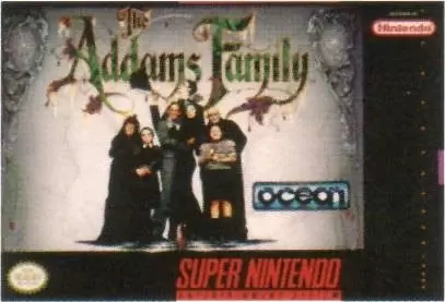 Super Famicom Games - Addams Family