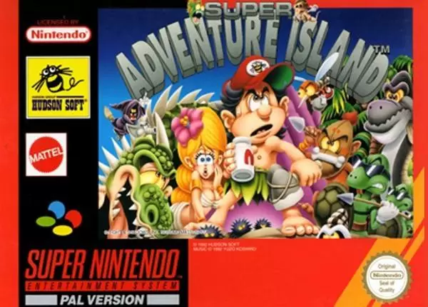 Jeux Super Nintendo - Adventure Island
