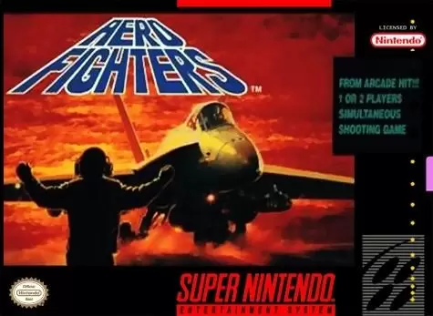 Super Famicom Games - Aero Fighters