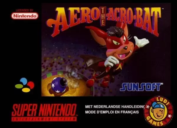 Super Famicom Games - Aero the Acrobat